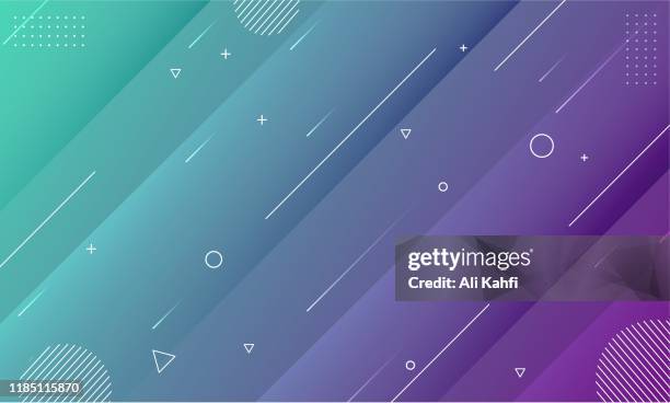 Abstract Modern Colors Gradient Geometric Shape Editable Vector Design ...