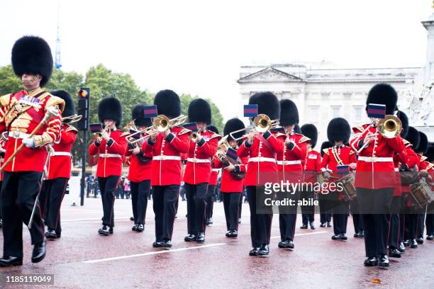 soldiers of the royal guard - forze armate stock pictures, royalty-free photos & images