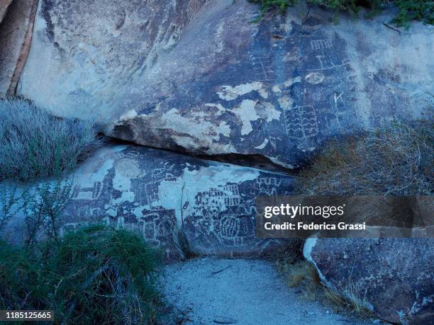 Pectoglyph Rabbit 62 Grapevine Canyon Petroglyphs Stock Photos, High-Res Pictures, and ...