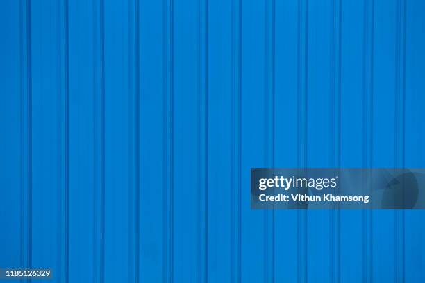 blue metal sheet roof, abstract background. - corrugated metal 個照片及圖片檔
