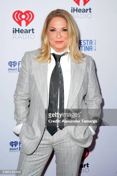 Ana Maria Polo attends the 2019 iHeartRadio Fiesta Latina at AmericanAirlines Arena on November 02, 2019 in Miami, Florida.