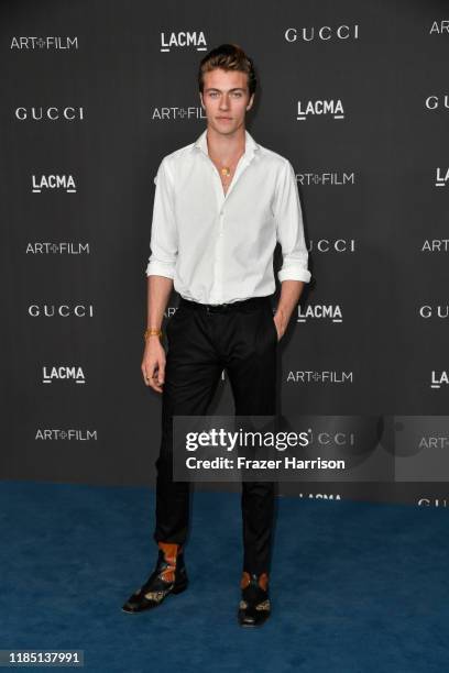 Lucky Blue Smith attends the 2019 LACMA 2019 Art + Film Gala Presented By Gucci at LACMA on November 02, 2019 in Los Angeles, California.