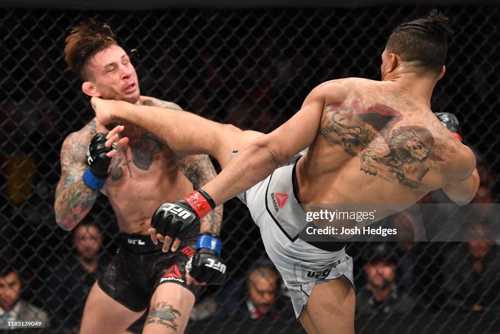 UFC 244: Lee v Gillespie