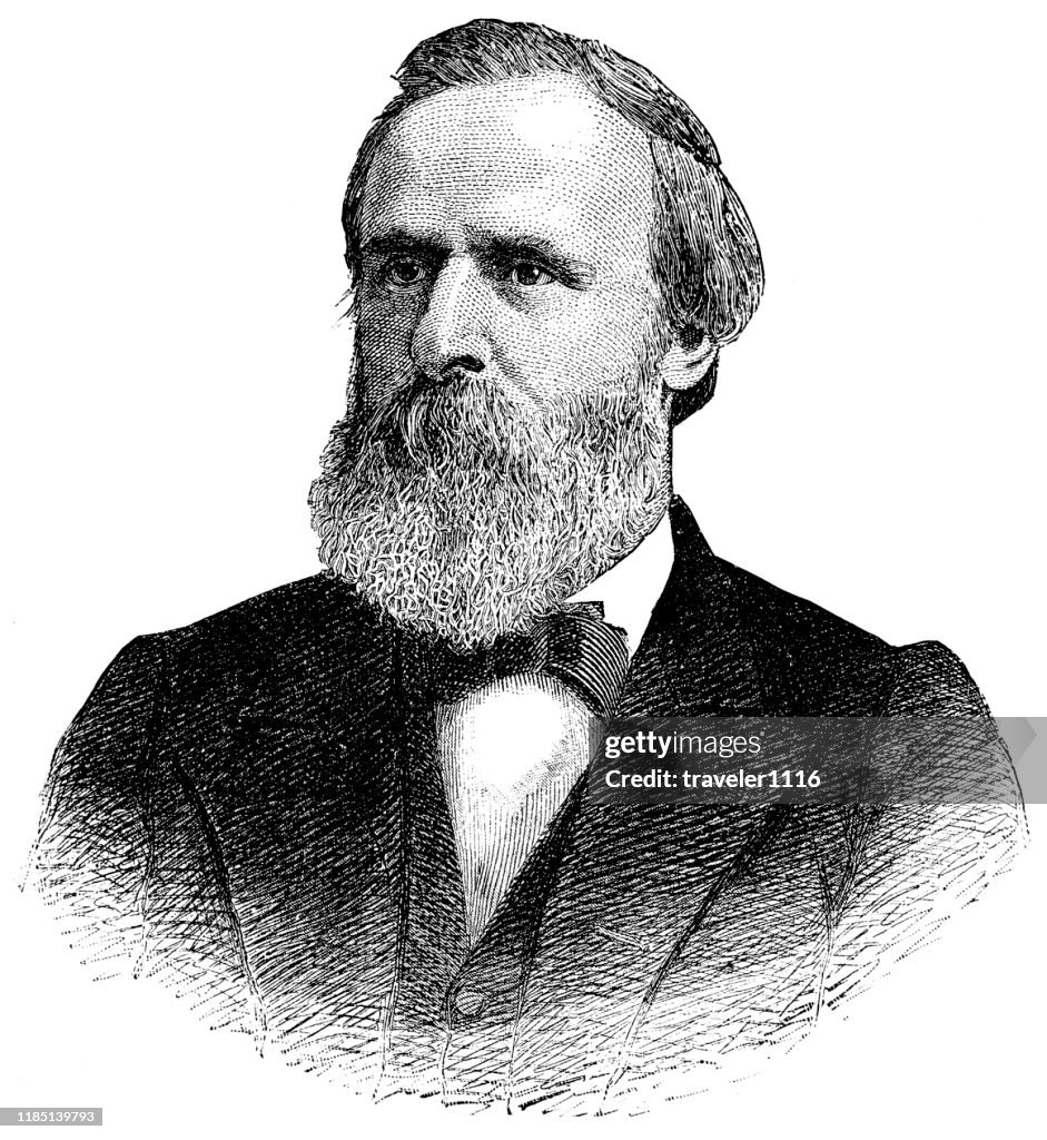 Rutherford B Hayes High-Res Vector Graphic - Getty Images