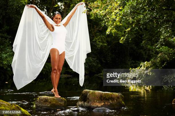 Singer Melanie Brown aka Mel B is photographed for Event magazine on July 27, 2019 near Leeds, England.