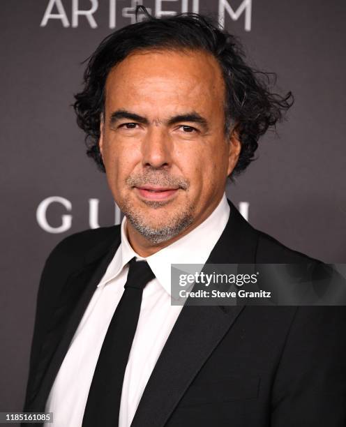 Alejandro González Iñárritu arrives at the LACMA Art + Film Gala Presented By Gucci at LACMA on November 02, 2019 in Los Angeles, California.