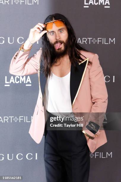 Jared Leto attends the 2019 LACMA Art + Film Gala at LACMA on November 02, 2019 in Los Angeles, California.
