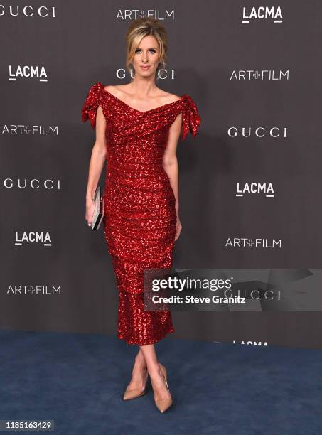 Nicky Hilton Rothschild arrives at the 2019 LACMA Art + Film Gala Presented By Gucci at LACMA on November 02, 2019 in Los Angeles, California.