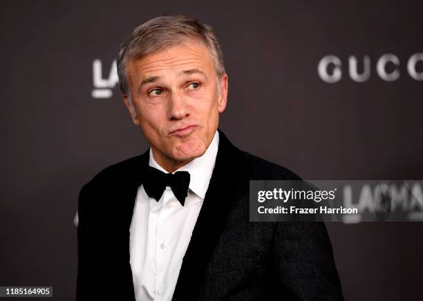 Christoph Waltz attends the 2019 LACMA 2019 Art + Film Gala Presented By Gucci at LACMA on November 02, 2019 in Los Angeles, California.