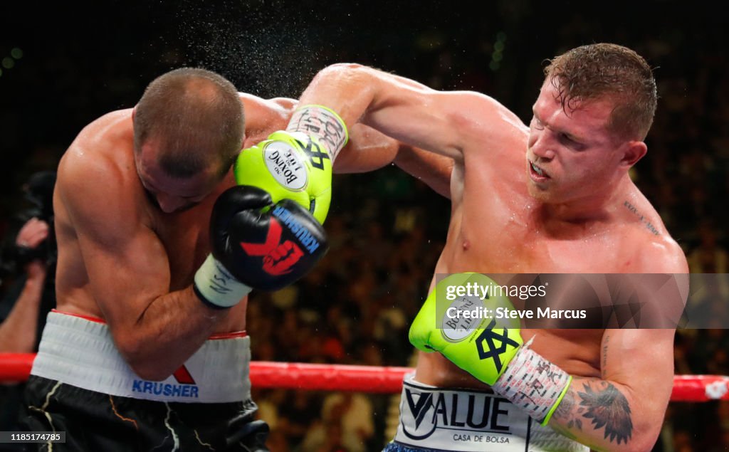 Canelo Alvarez v Sergey Kovalev