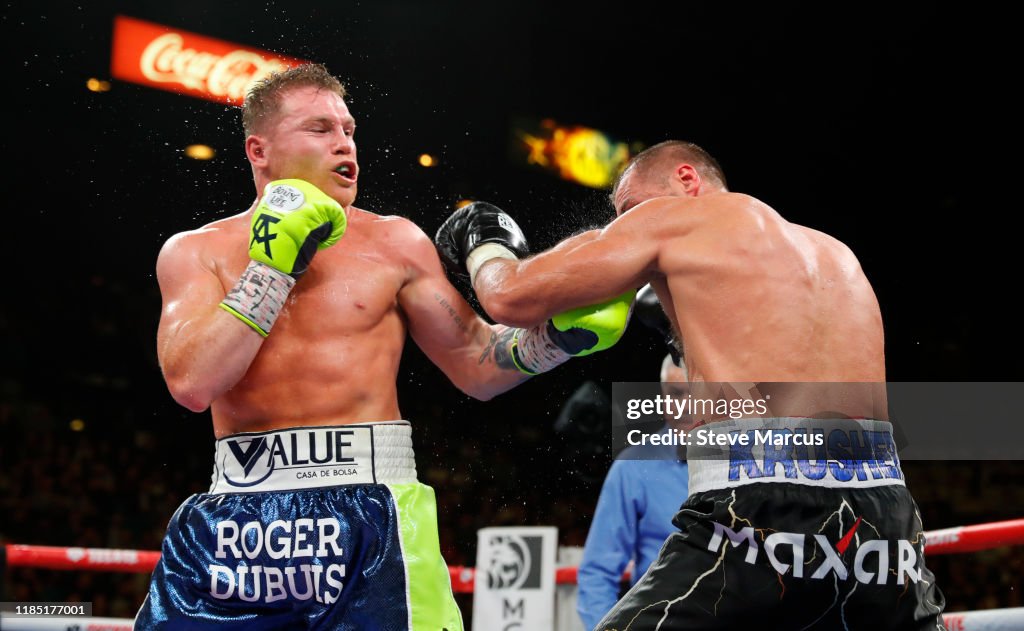 Canelo Alvarez v Sergey Kovalev