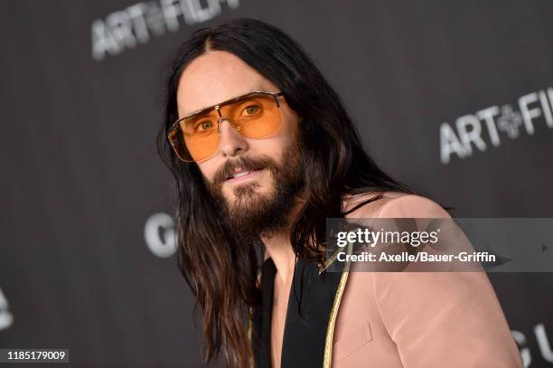 Jared Leto attends the 2019 LACMA Art + Film Gala Presented By Gucci on November 02, 2019 in Los Angeles, California.