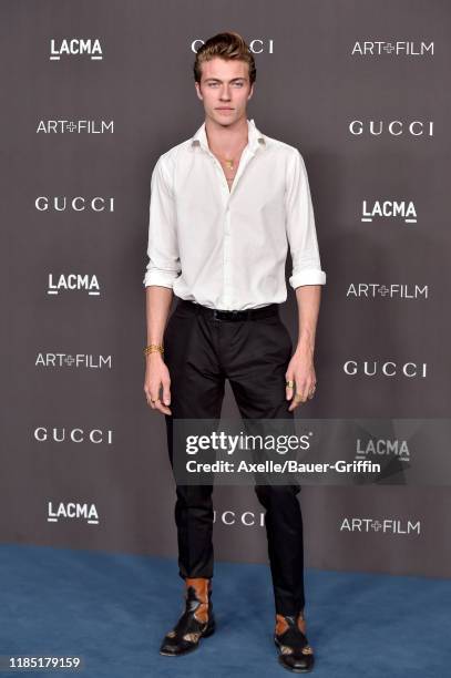 Lucky Blue Smith attends the 2019 LACMA Art + Film Gala Presented By Gucci on November 02, 2019 in Los Angeles, California.