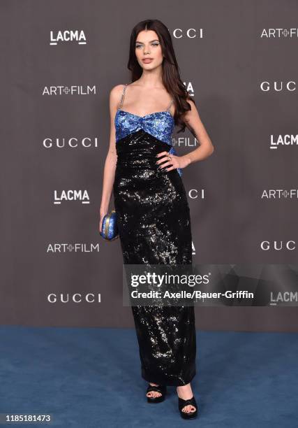 Sonia Ben Ammar attends the 2019 LACMA Art + Film Gala Presented By Gucci on November 02, 2019 in Los Angeles, California.