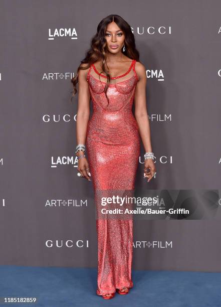 Naomi Campbell attends the 2019 LACMA Art + Film Gala Presented By Gucci on November 02, 2019 in Los Angeles, California.