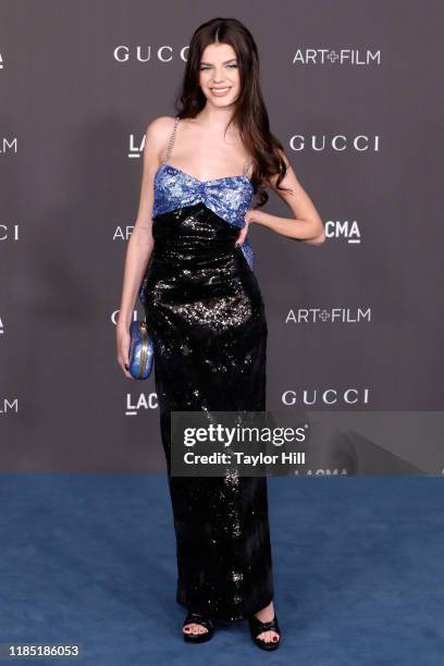 Sonia Ben Ammar attends the 2019 LACMA Art + Film Gala at LACMA on November 02, 2019 in Los Angeles, California.