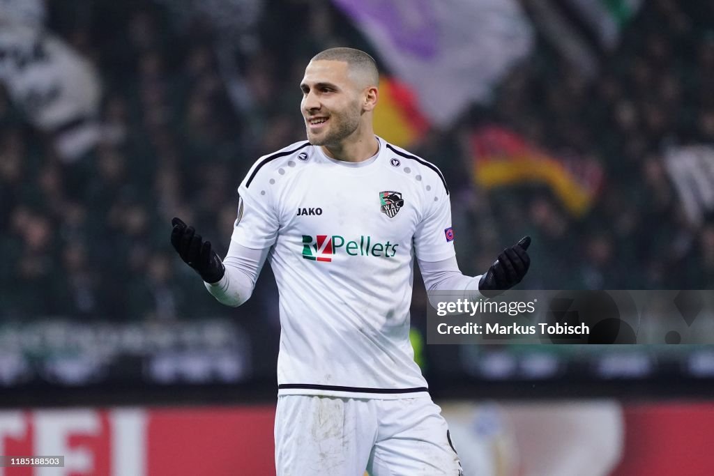 Wolfsberger AC v Borussia Moenchengladbach: Group J - UEFA Europa League