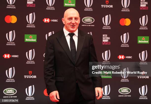 Keith Wood, Former Ireland International poses for a photo during the World Rugby Awards on November 03, 2019 in Tokyo, Japan.