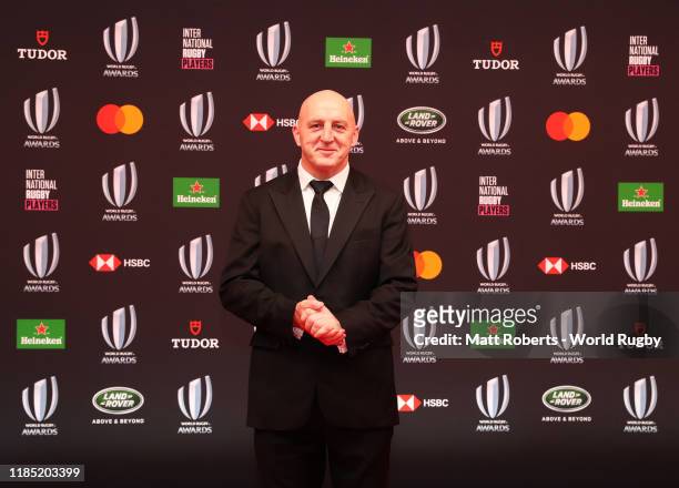 Keith Wood, Former Ireland Captain poses for a photo during the World Rugby Awards on November 03, 2019 in Tokyo, Japan.