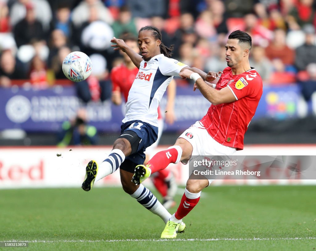 Charlton Athletic v Preston North End - Sky Bet Championship