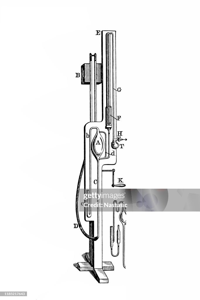 Toepler Machine Töpler Air Pump High-Res Vector Graphic - Getty Images