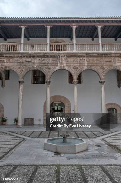 real hospital - granada - granada spain landmark fotografías e imágenes de stock