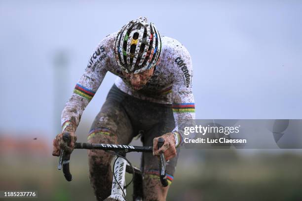 Mathieu Van Der Poel of The Netherlands and Team Corendon - Circus / Mud / during the 33rd Superprestige Ruddervoorde 2019 / @SPRuddervoorde /...