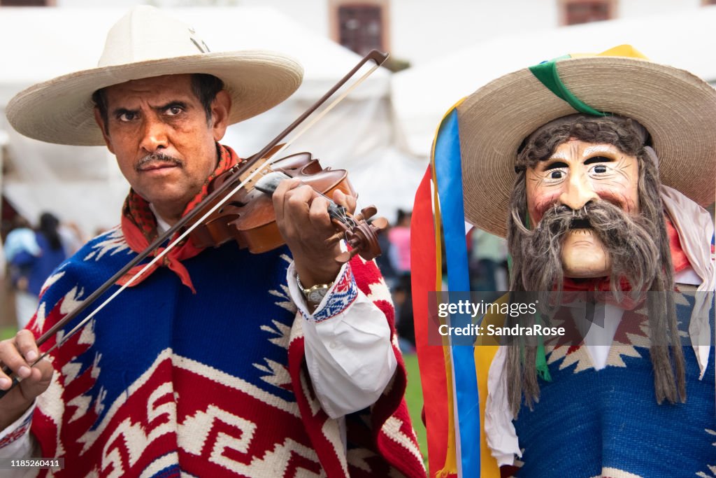 Mexico, Dance of the Old Man_balle de los viejitos- Day of the Dead-Michoacan