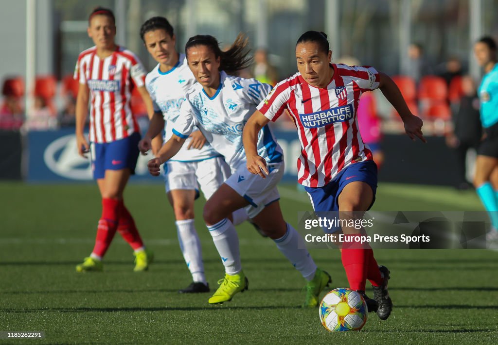 Liga Iberdrola: Atletico de Madrid v Deportivo de la Coruña
