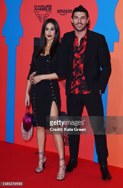 Cecilia Rodriguez and Ignazio Moser attend the MTV EMAs 2019 at FIBES Conference and Exhibition Centre on November 03, 2019 in Seville, Spain.