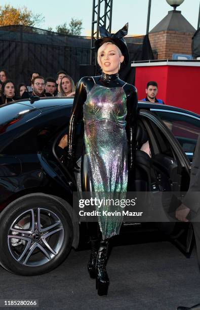 Maruv attends the MTV EMAs 2019 at FIBES Conference and Exhibition Centre on November 03, 2019 in Seville, Spain.