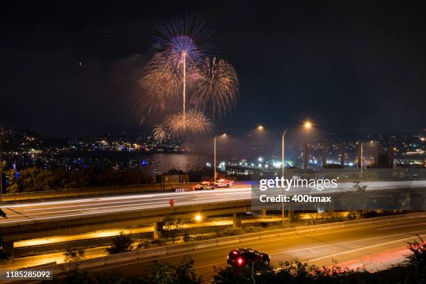 seattle - highway patrol stockfoto's en -beelden