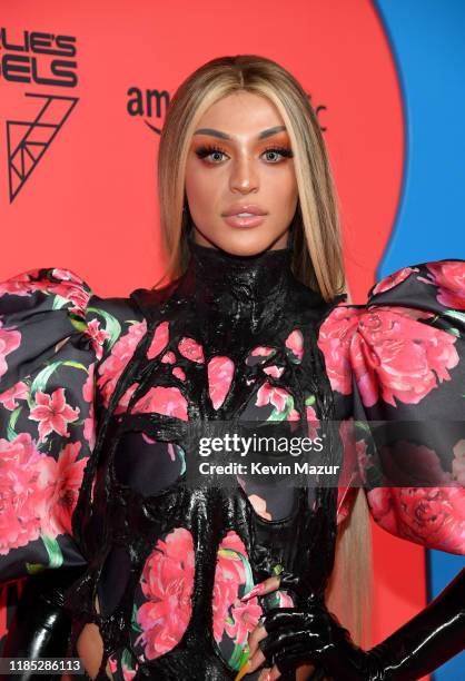 Pabllo Vittar attends the MTV EMAs 2019 at FIBES Conference and Exhibition Centre on November 03, 2019 in Seville, Spain.