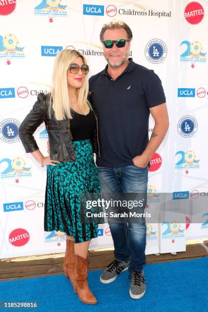 Tori Spelling and Dean McDermott attend UCLA Mattel Children's Hospital's 20th Annual "Party on the Pier" at Pacific Park – Santa Monica Pier on...