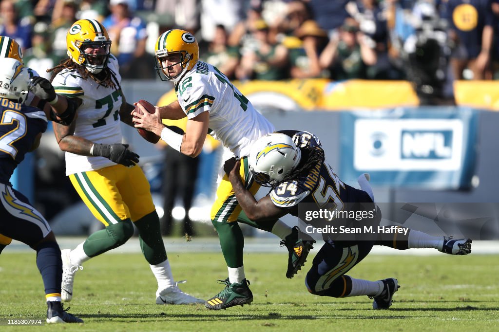 Green Bay Packers v Los Angeles Chargers