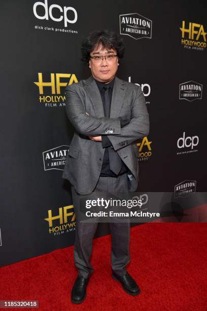 Bong Joon Ho attends the 23rd Annual Hollywood Film Awards at The Beverly Hilton Hotel on November 03, 2019 in Beverly Hills, California.