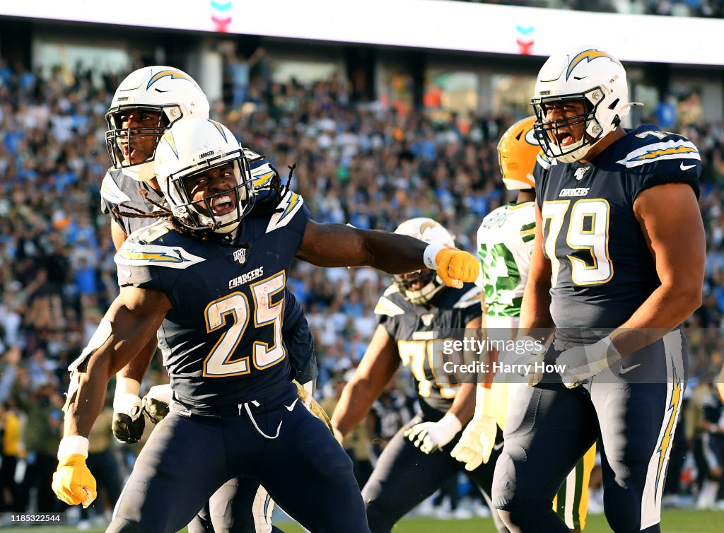 Green Bay Packers v Los Angeles Chargers