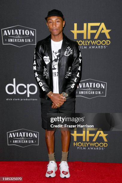 Pharrell Williams attends the 23rd Annual Hollywood Film Awards at The Beverly Hilton Hotel on November 03, 2019 in Beverly Hills, California.