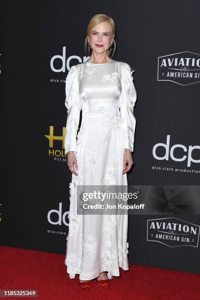 Nicole Kidman attends the 23rd Annual Hollywood Film Awards at The Beverly Hilton Hotel on November 03, 2019 in Beverly Hills, California.