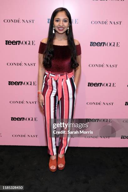 Anjali Chadha attends the 2019 Teen Vogue Summit at Goya Studios on November 02, 2019 in Hollywood, California.