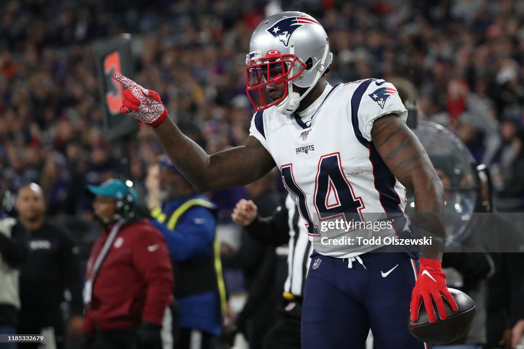 New England Patriots v Baltimore Ravens