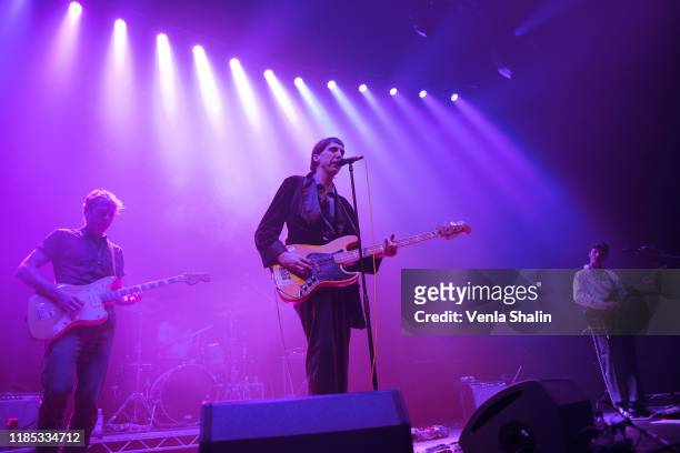 Bradford Cox of Deerhunter performs at the Roundhouse on November 3, 2019 in London, England.