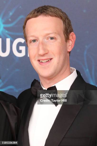 Mark Zuckerberg attends the 2020 Breakthrough Prize Ceremony at NASA Ames Research Center on November 03, 2019 in Mountain View, California.