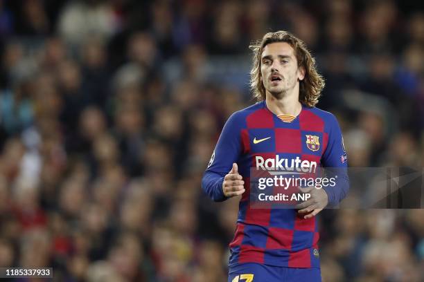 Antoine Griezmann of FC Barcelona during the UEFA Champions League group F match between FC Barcelona and Borussia Dortmund at Camp Nou on November...