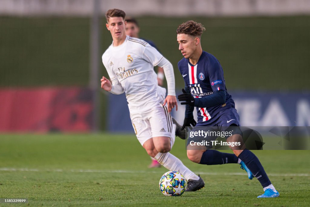 Real Madrid v Paris Saint-Germain - UEFA Youth League