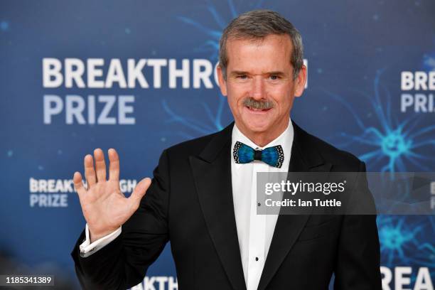 Chris Hadfield attends the 2020 Breakthrough Prize Red Carpet at NASA Ames Research Center on November 03, 2019 in Mountain View, California.