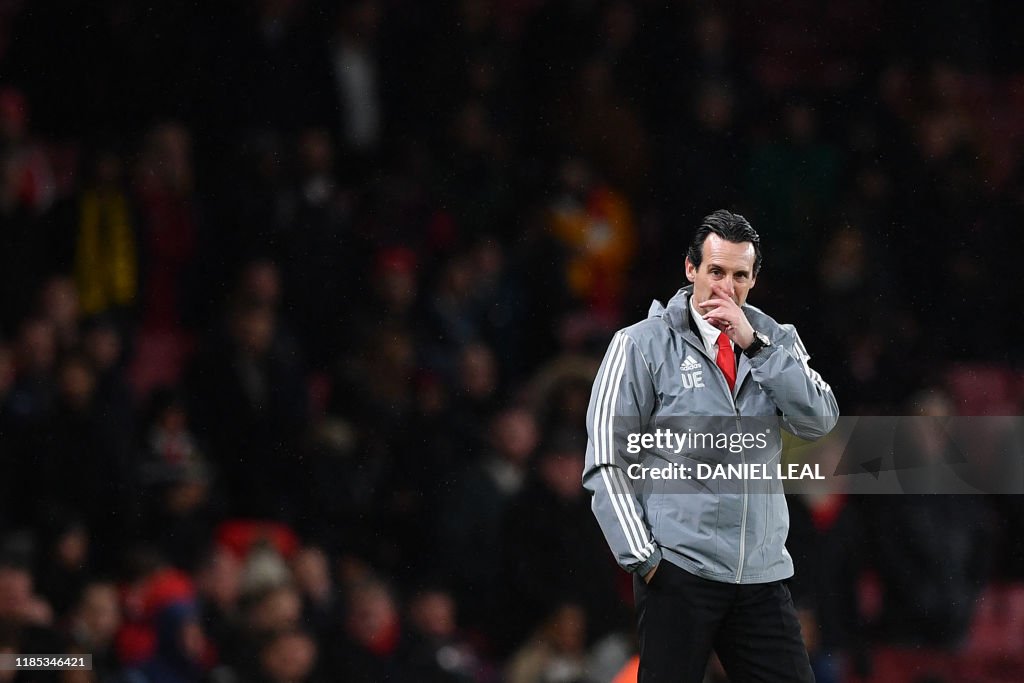 TOPSHOT-FBL-EUR-C3-ARSENAL-FRANKFURT