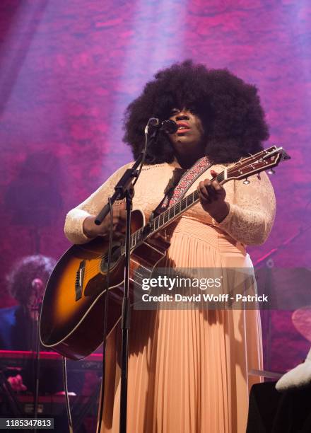 Yola performs at Cafe de la Danse on November 28, 2019 in Paris, France.