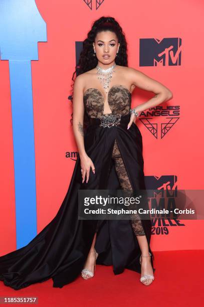 Mabel attends the MTV EMAs 2019 at FIBES Conference and Exhibition Centre on November 03, 2019 in Seville, Spain.