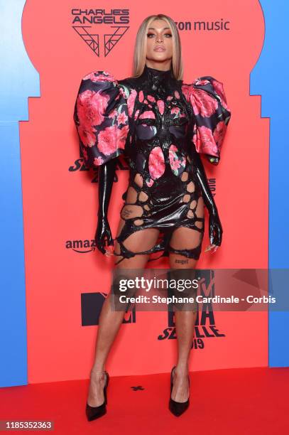 Pabllo Vittar attends the MTV EMAs 2019 at FIBES Conference and Exhibition Centre on November 03, 2019 in Seville, Spain.